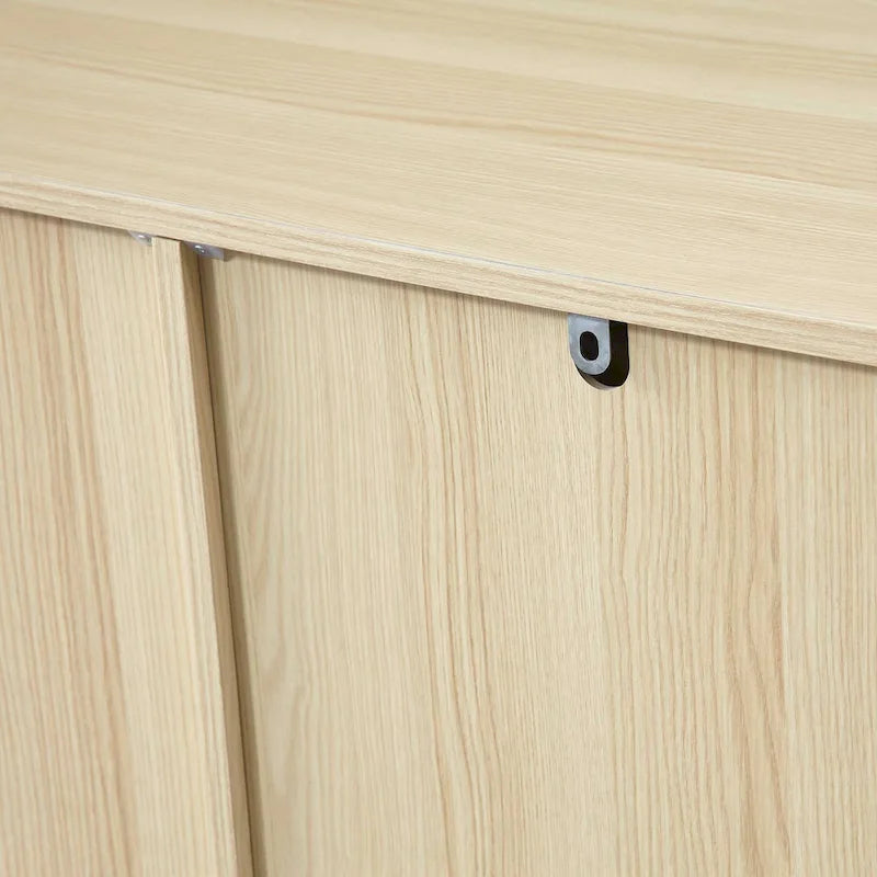 31.5" Storage Cabinet with 4 Drawers & Adjustable Shelf
