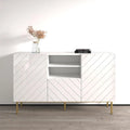 59" Modern High-Gloss Sideboard Buffet Cabinet