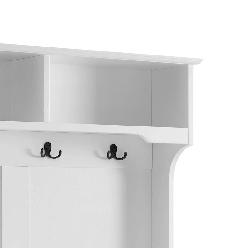 Modern Minimalist Hall Tree with Bench & Storage