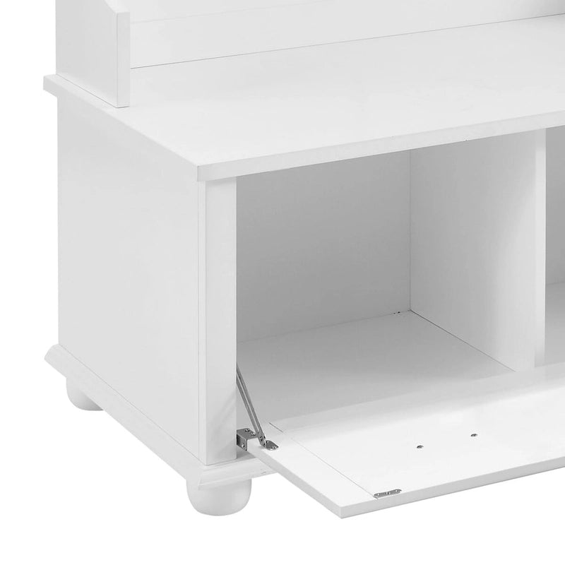 Modern Minimalist Hall Tree with Bench & Storage