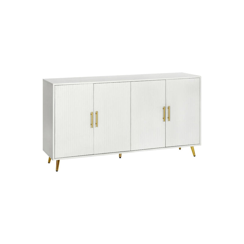4-Door Storage Sideboard Cabinet
