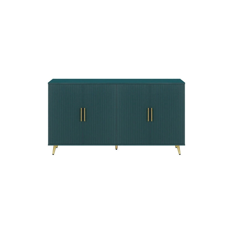 4-Door Storage Sideboard Cabinet