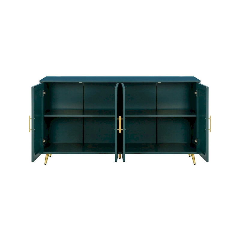 4-Door Storage Sideboard Cabinet