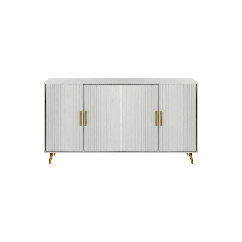 4-Door Storage Sideboard Cabinet