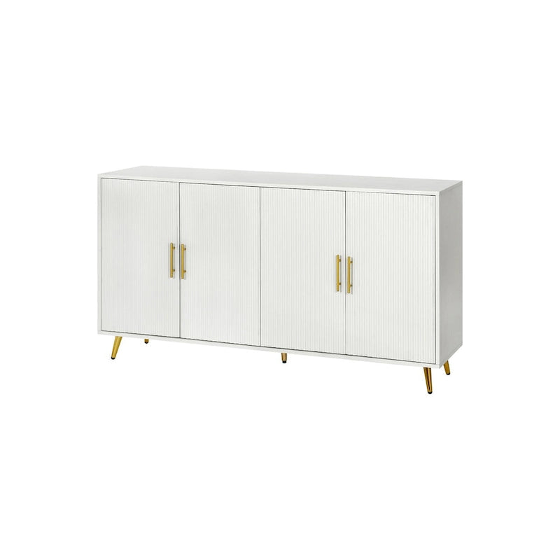 4-Door Storage Sideboard Cabinet