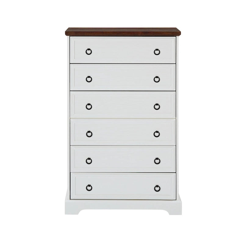 6-Drawer Tall Dresser & Chest of Drawers