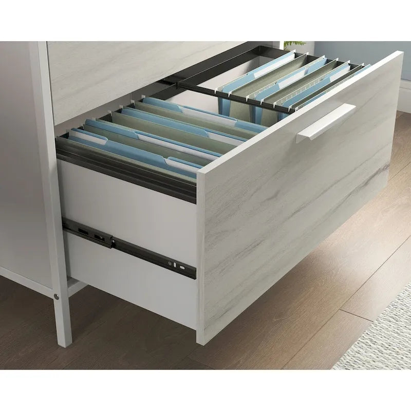 2-Drawer Lateral File Cabinet with Display Top