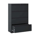 4-Drawer Steel Lateral File Cabinet with Lock