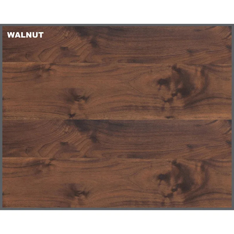 3-Drawer Mobile File Cabinet on Wheels with Walnut Finish
