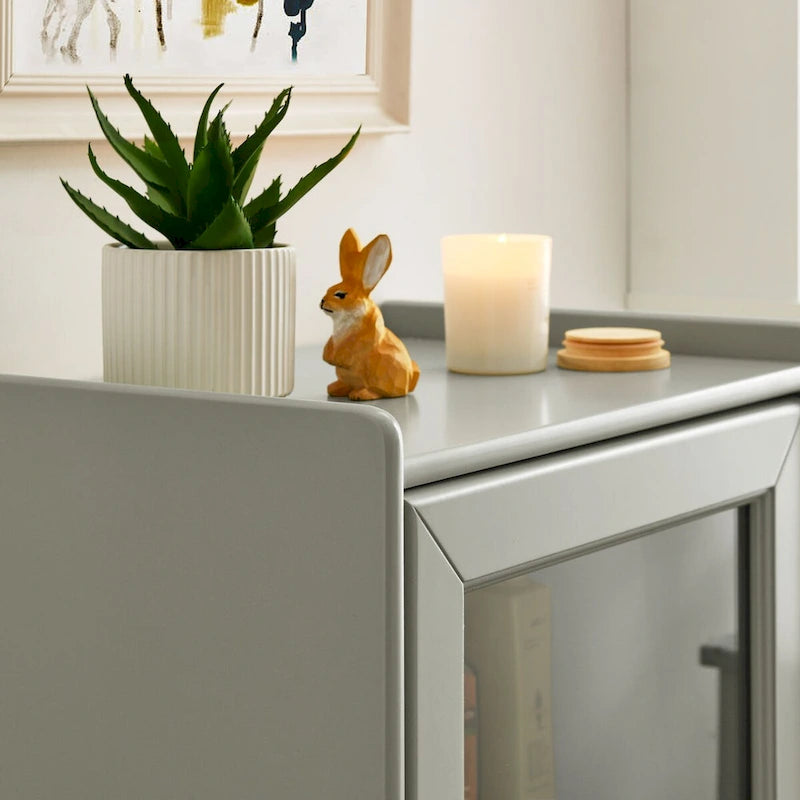 Modern Freestanding Bathroom Storage Cabinet with Drawer