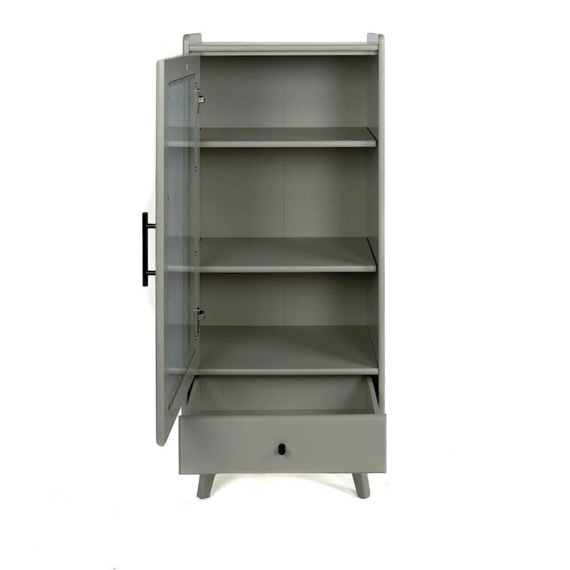 Modern Freestanding Bathroom Storage Cabinet with Drawer