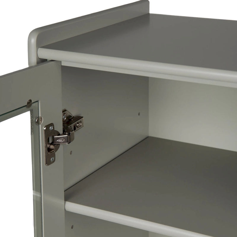 Modern Freestanding Bathroom Storage Cabinet with Drawer