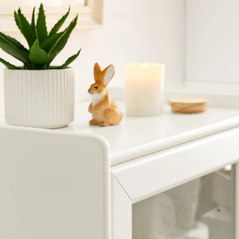 Modern Freestanding Bathroom Storage Cabinet with Drawer
