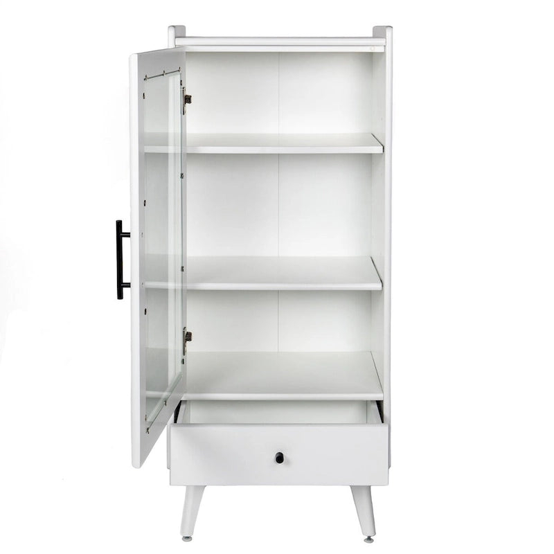 Modern Freestanding Bathroom Storage Cabinet with Drawer